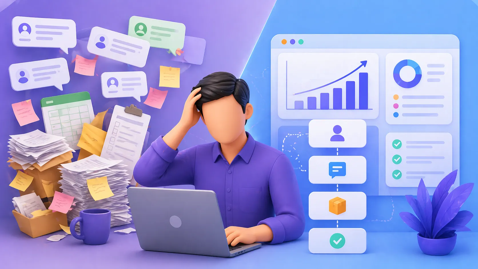 Masalah Jualan Manual dalam Bisnis yang Sering Dianggap Normal