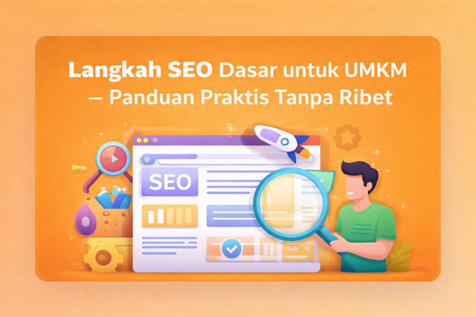 6 Langkah SEO Dasar untuk UMKM, Panduan Praktis Tanpa Ribet
