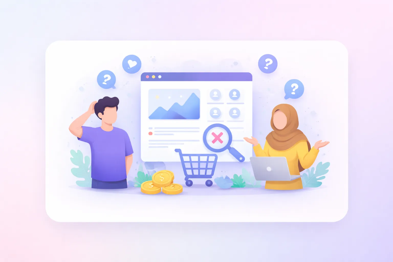 Kenapa Banyak Visitor Tapi Tidak Ada Pembeli?