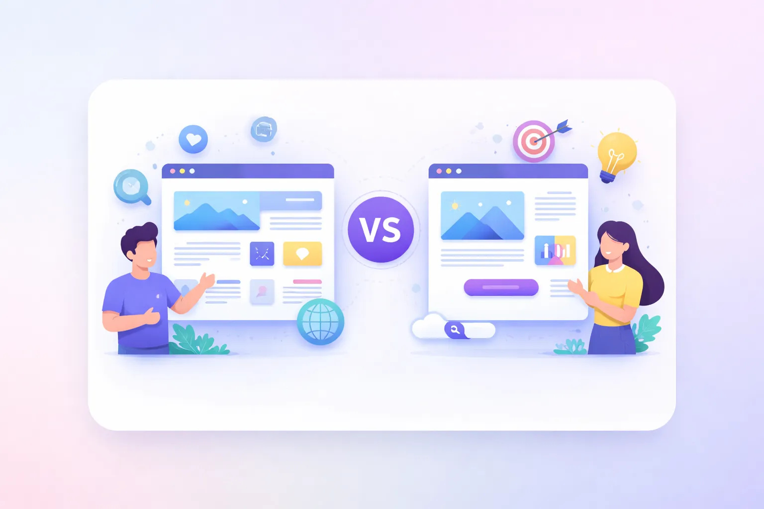 Perbedaan Website vs Landing Page + Mitosnya